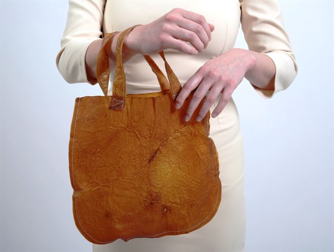 Biodegradovateľný materiál pripomína kožu. Vypestujete ho takmer zadarmo